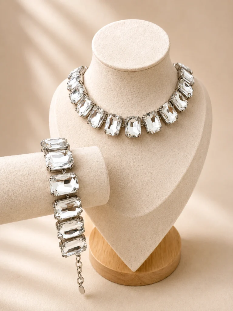 Collana Imperial Silver White