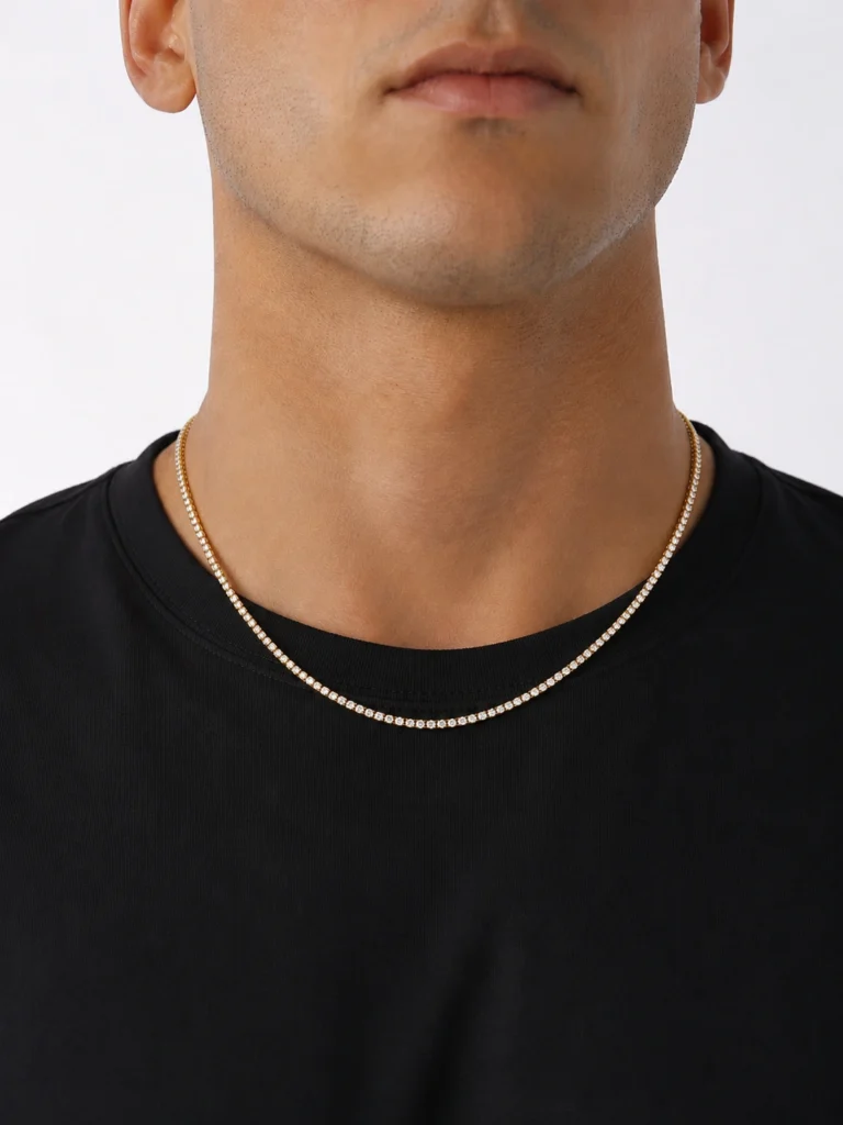 Collana Tennis - uomo