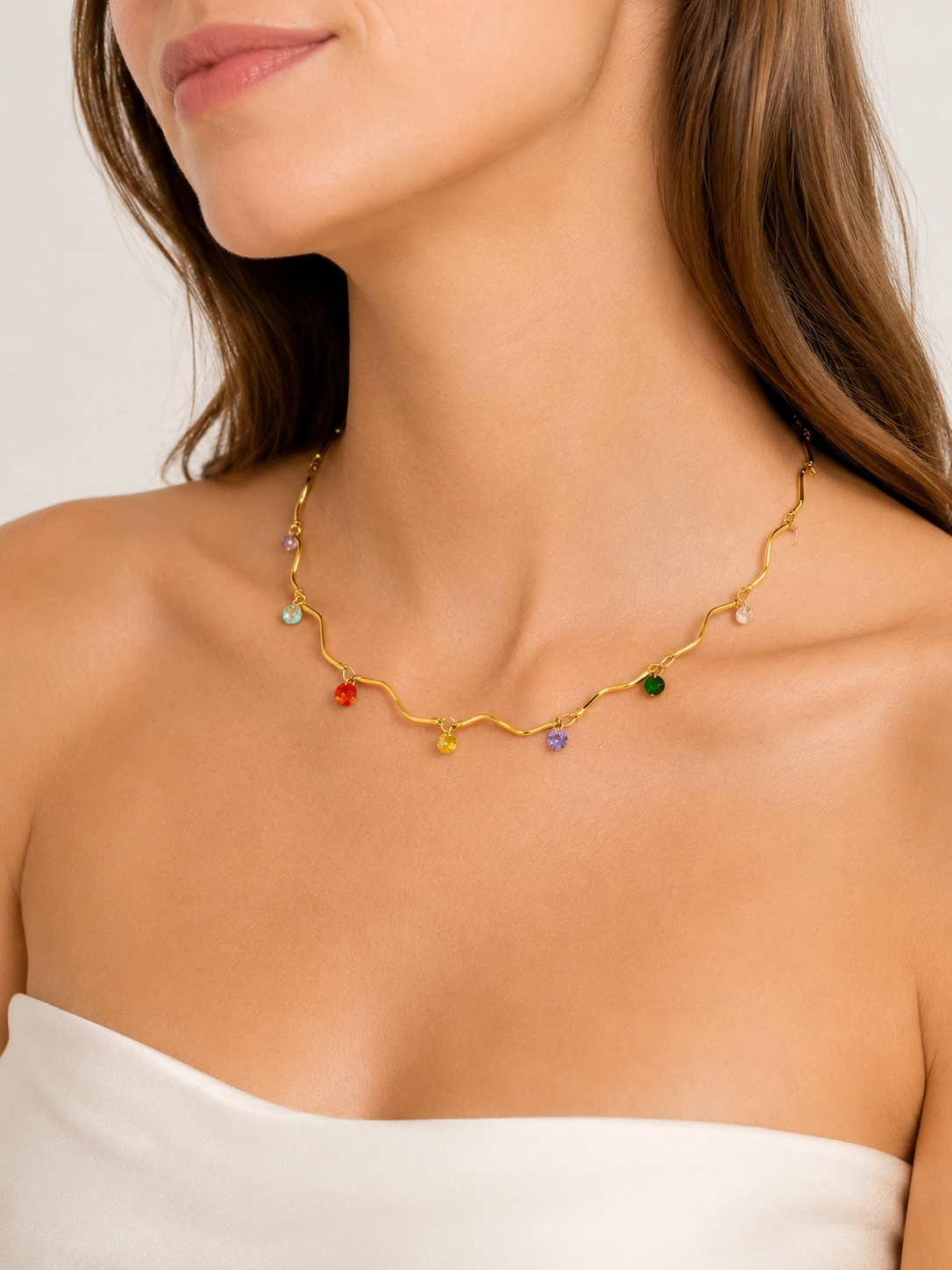 Collana Onde di Luce Danzanti - immagine 2