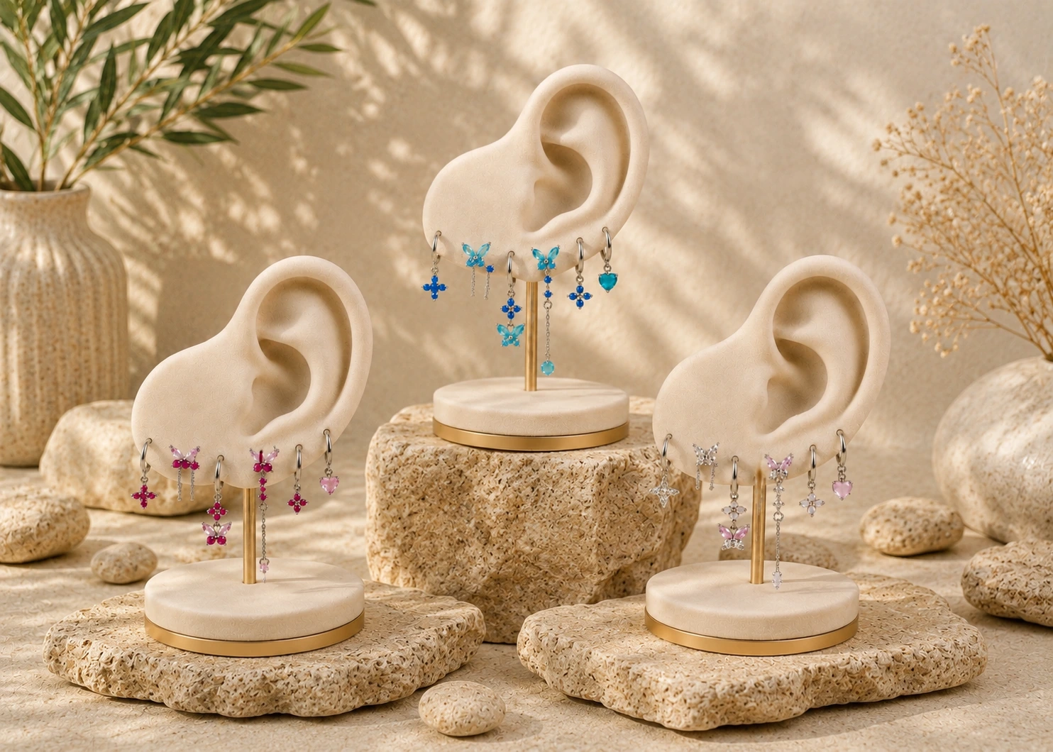 Set Orecchini Luna