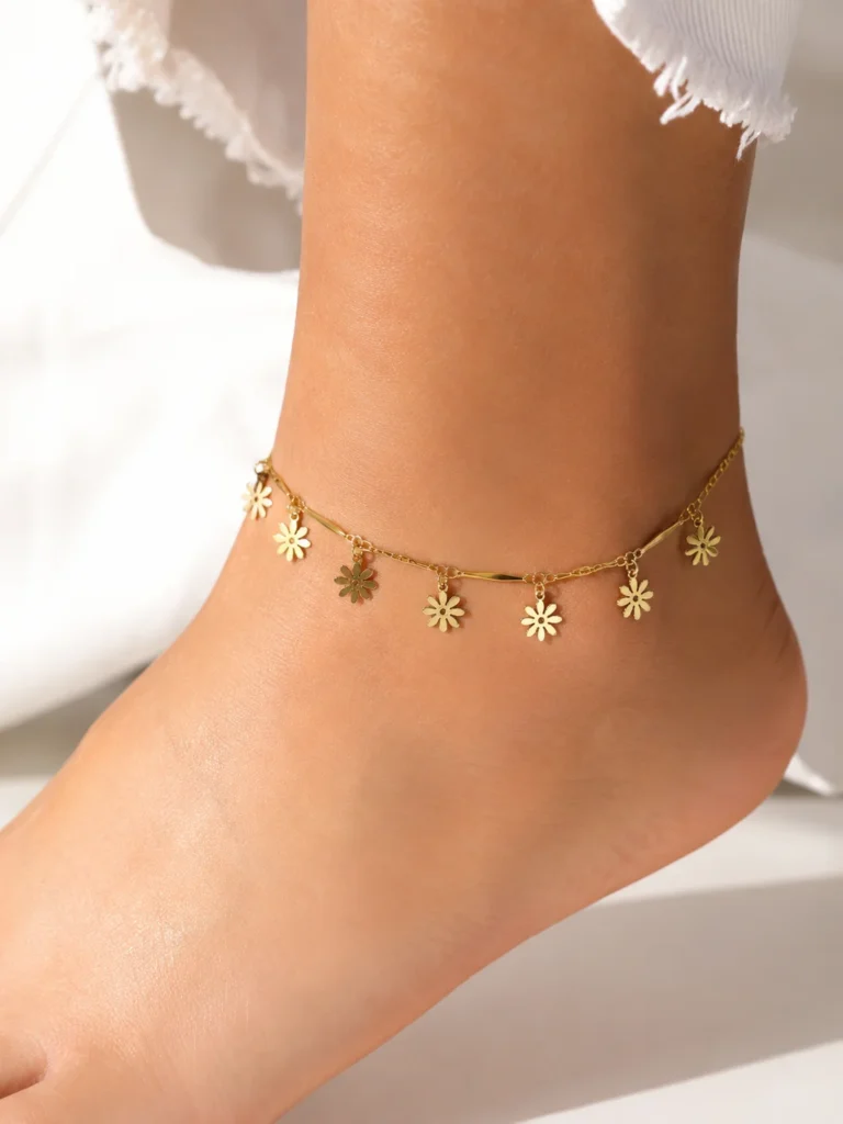 Cavigliera Daisy Charm