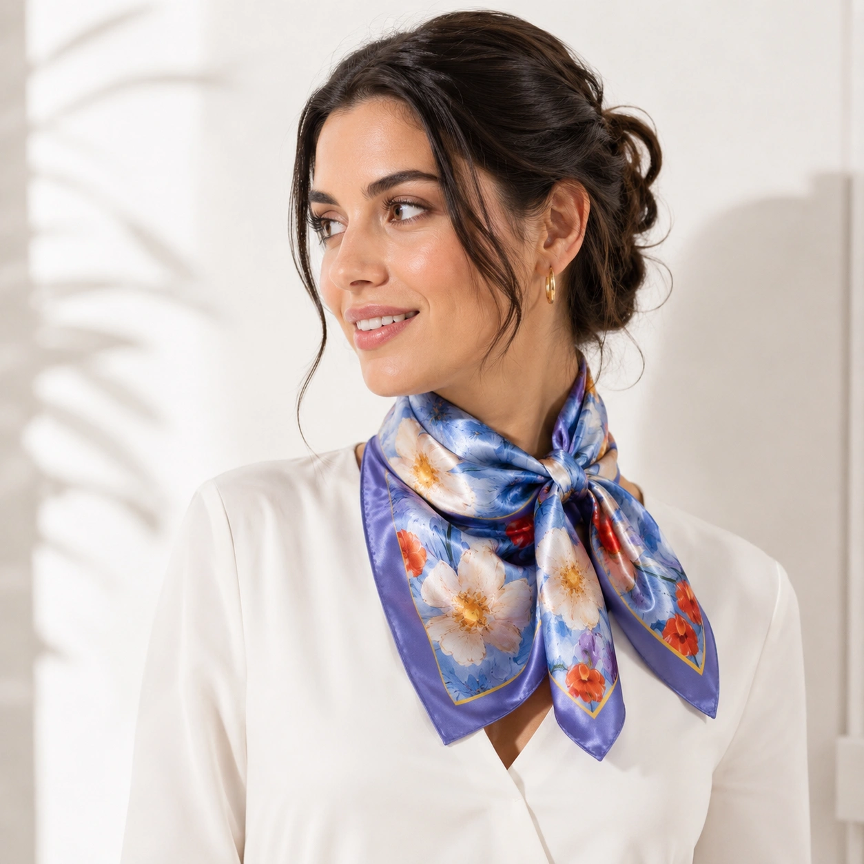 Foulard Peonia