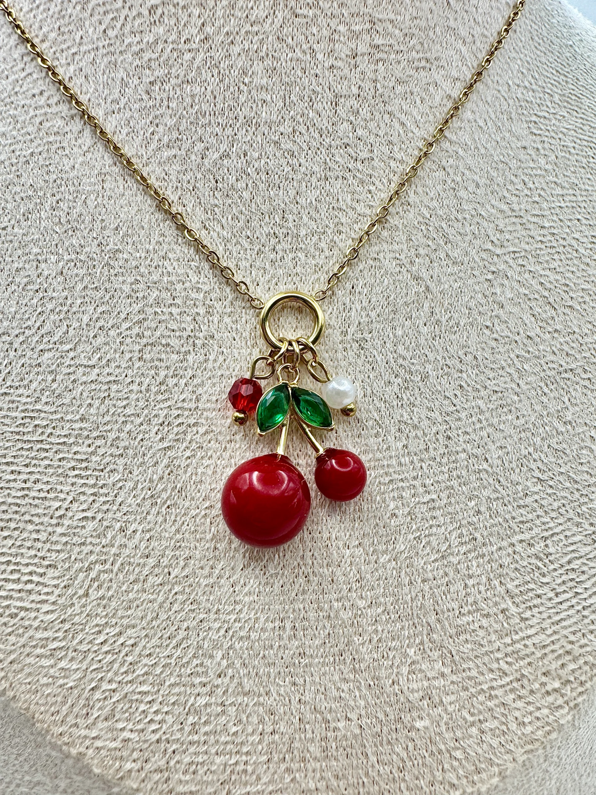 Collana Ciliegia in Fiore - immagine 3