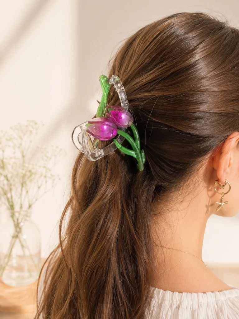 Pinza per Capelli Tulipani