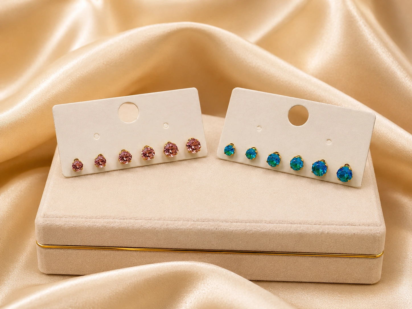 Set Orecchini Punti Luce Color