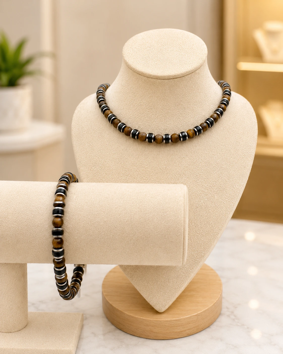 Set Leo – Collana e Bracciale Uomo - immagine 3