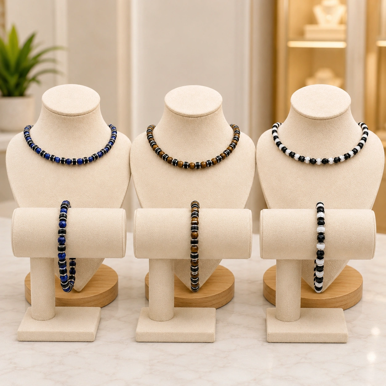 Set Leo – Collana e Bracciale Uomo